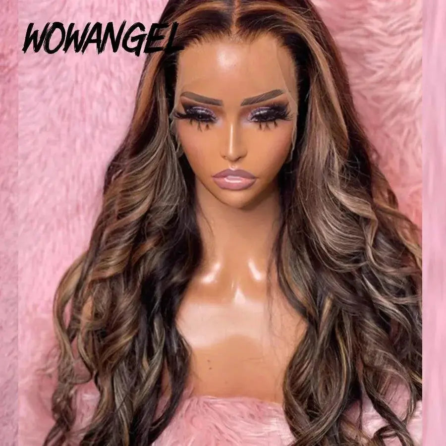 250 Density HD Lace Frontal Body Wave Wig Pre Plucked