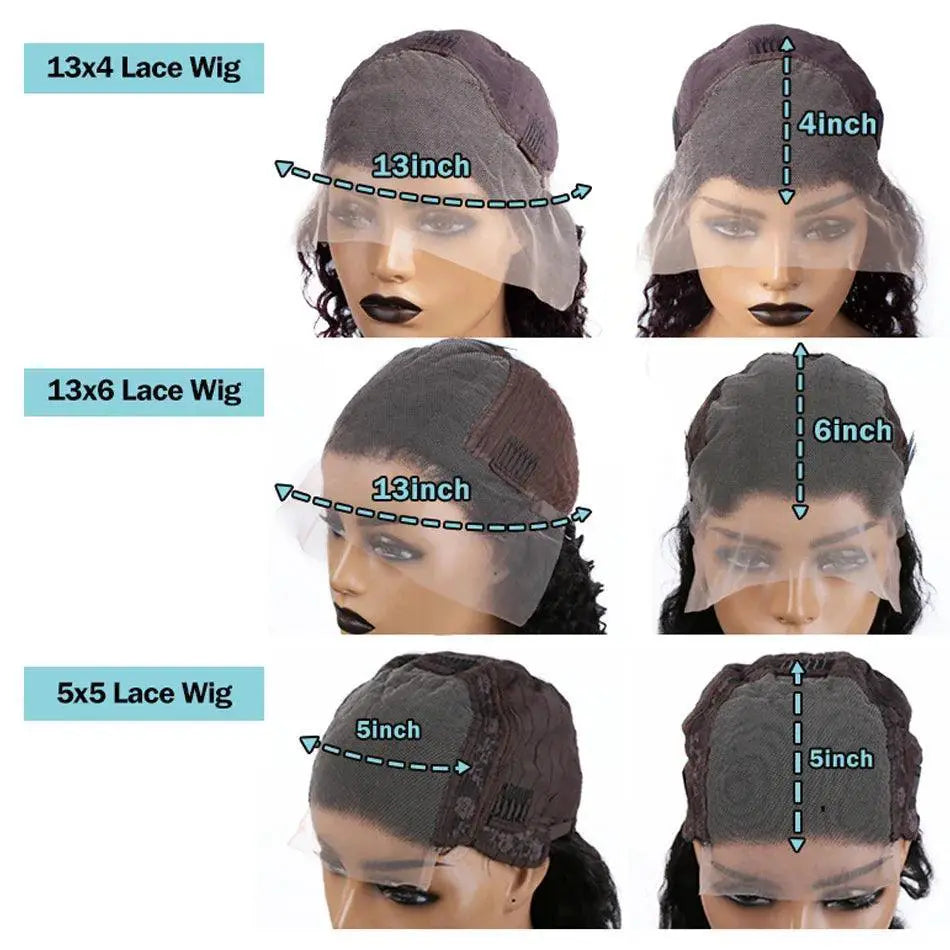 250 Percent Density Straight Short Bob Lace Front Wig