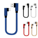 25cm Type C USB Micro Cable Fast Charging Data Cord