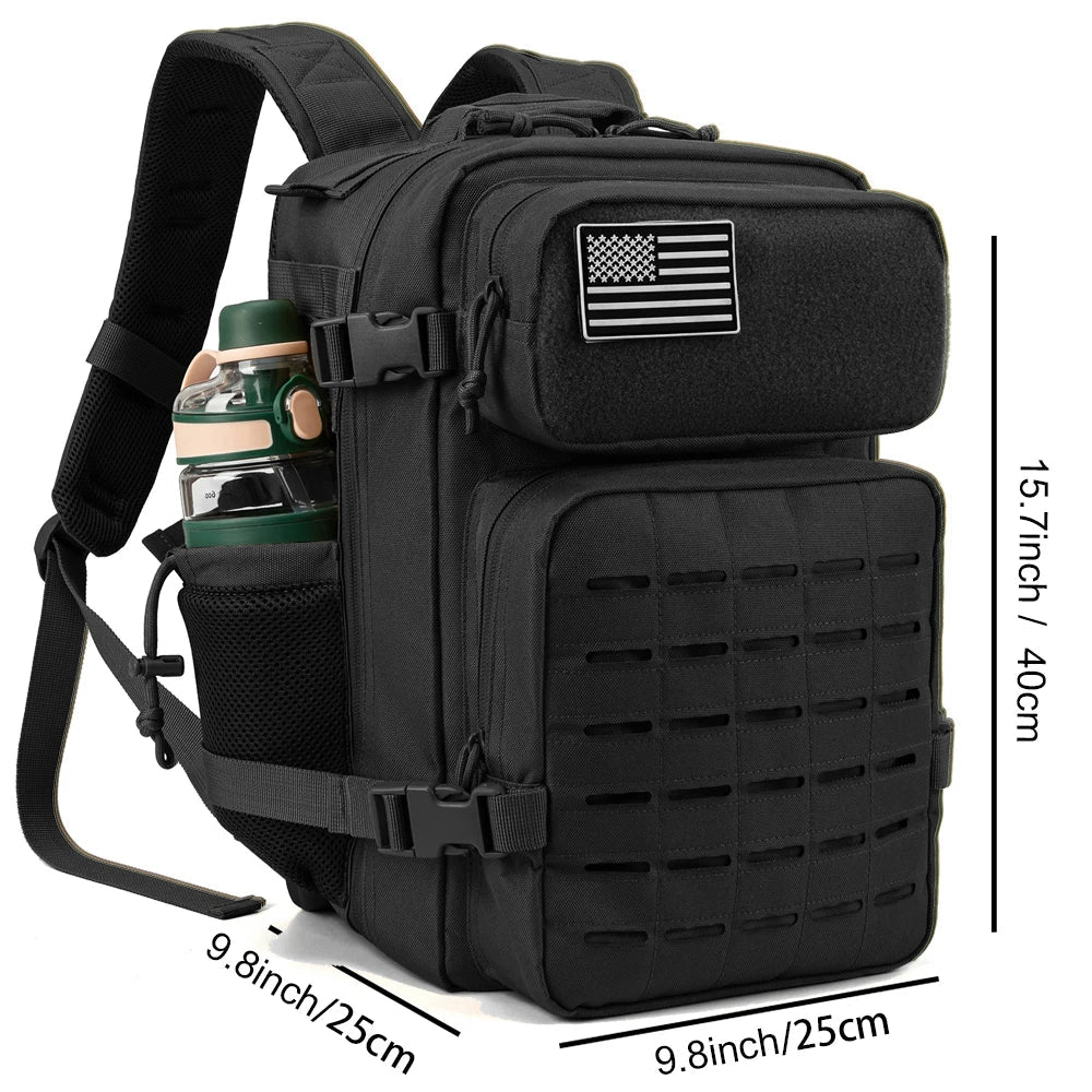 Tactical Backpack for Hikers with Cups — product view 9