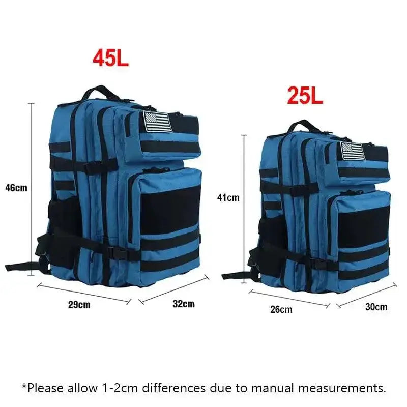 25L 45L Tactical Backpack For Camping And Hiking Gear