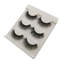 27 Styles Faux Mink Handmade False Eyelashes Kit Glamorous