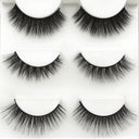 27 Styles Faux Mink Handmade False Eyelashes Kit Glamorous
