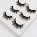 27 Styles Faux Mink Handmade False Eyelashes Kit Glamorous