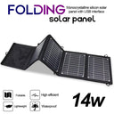 28W Portable Solar Panel Charger with Dual USB Ports