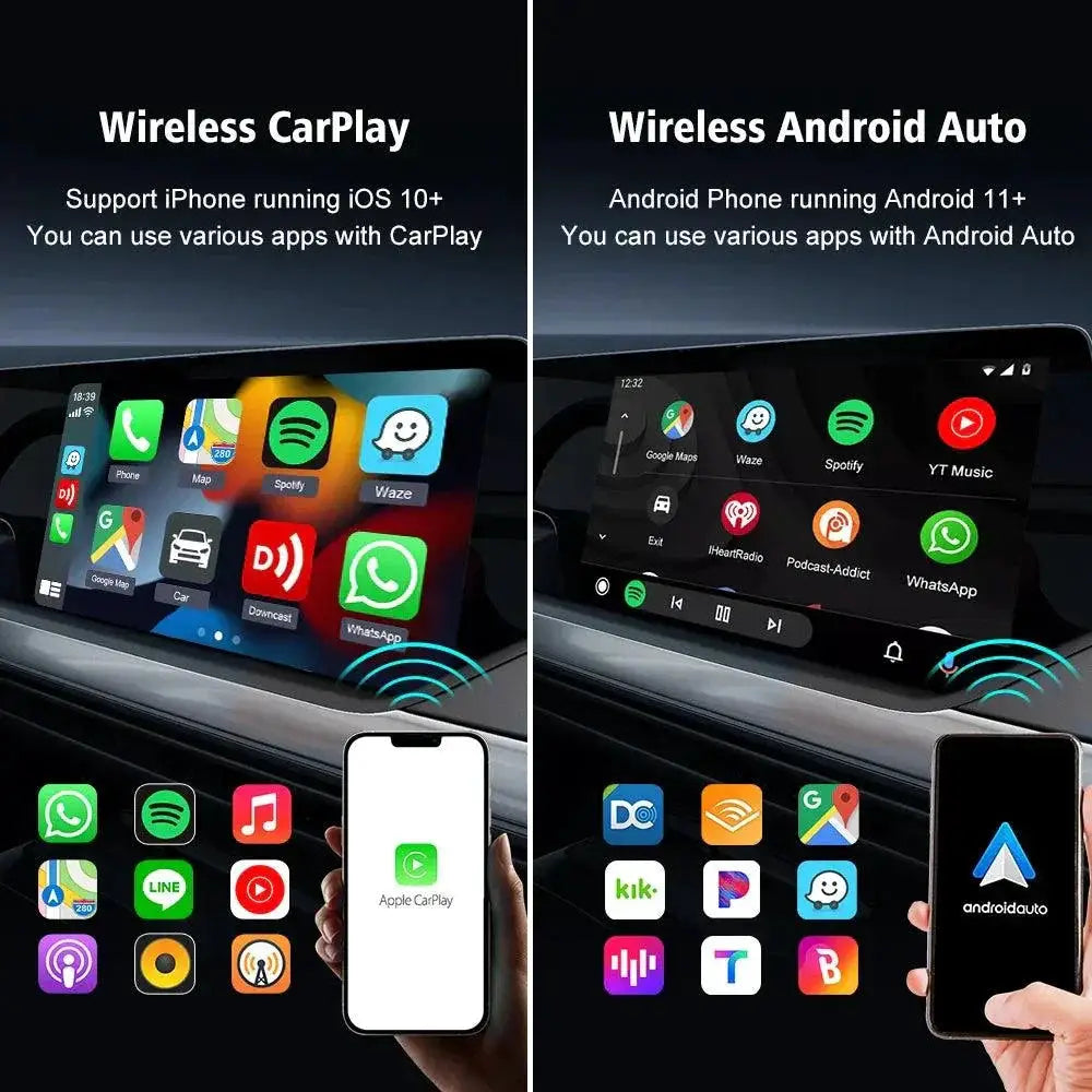 2air CarlinKit Wireless CarPlay And Android Auto Box Adapter