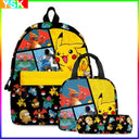 Durable Pikachu Backpack For School Kids