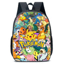 2PC/3PC-Set Pikachu Pokemon Backpack for School Kids