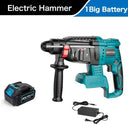 3-in-1 Cordless Brushless Impact Hammer Drill for Steel