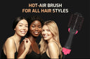 Hot Air Brush for All Hair Frizz Control