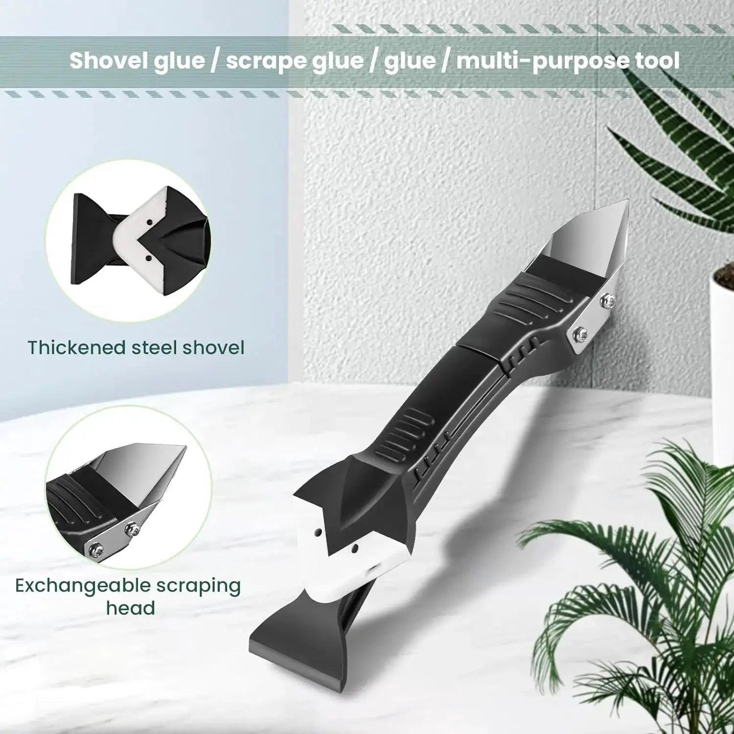 3 In 1 Silicone Remover Scraper Caulk Finisher Kit 9 Pieces All In One Tools