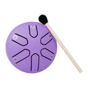 3 Inch 6-Tone Steel Tongue Drum Mini Hand Pan Drum Gift