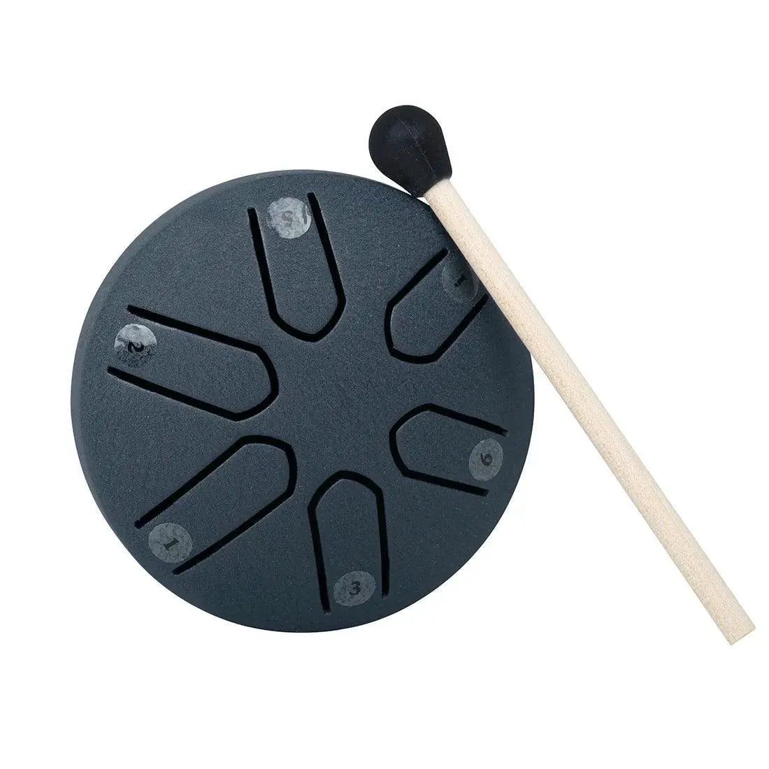 3 Inch 6 Tone Steel Tongue Drum Mini Hand Pan Drums