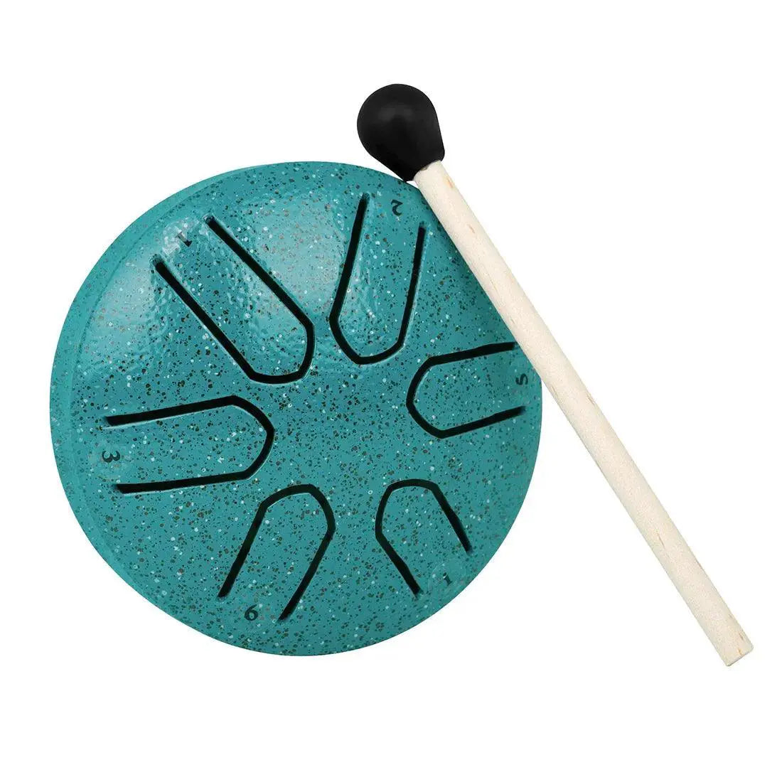 3 Inch 6 Tone Steel Tongue Drum Mini Hand Pan Drums