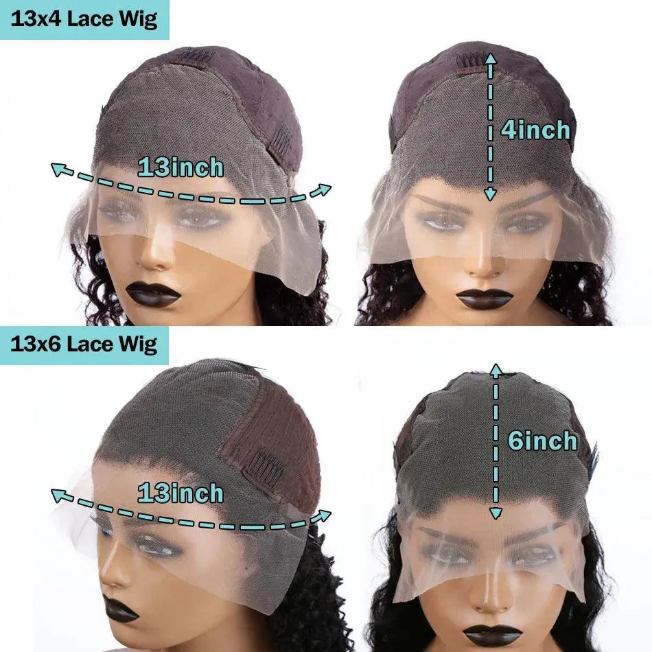 30 - 32 Inch Ombre Body Wave Lace Front Wig 250 Density