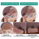 Natural Look Lace Front Wig for Women