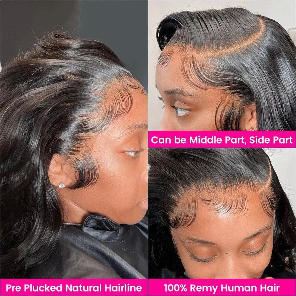 30 Inch Brazilian Straight Lace Front Wig Remy Human Hair