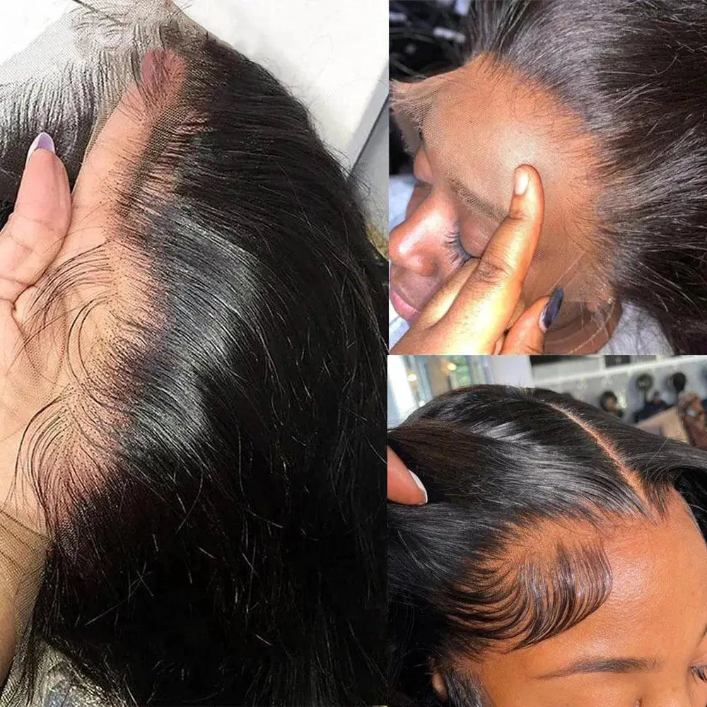 30 Inch Brazilian Straight Lace Front Wig Remy Human Hair