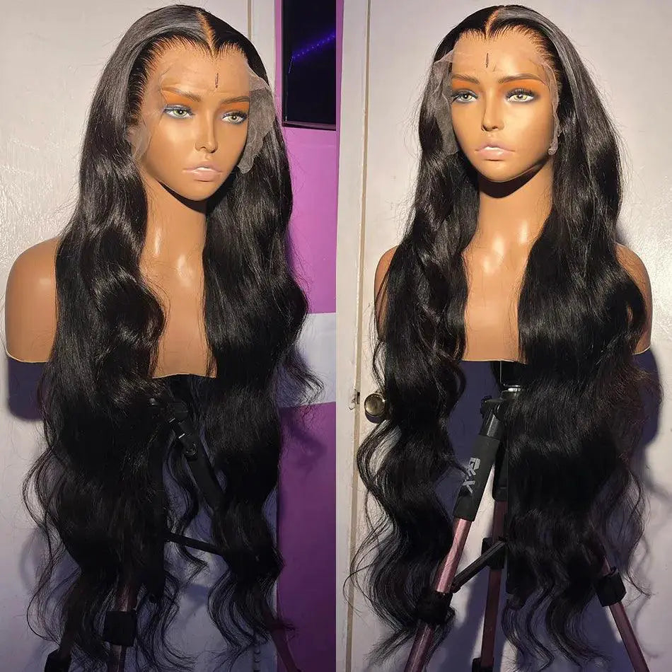 30 Inch Brazilian Body Wave Lace Front Wig Set Remy Hair