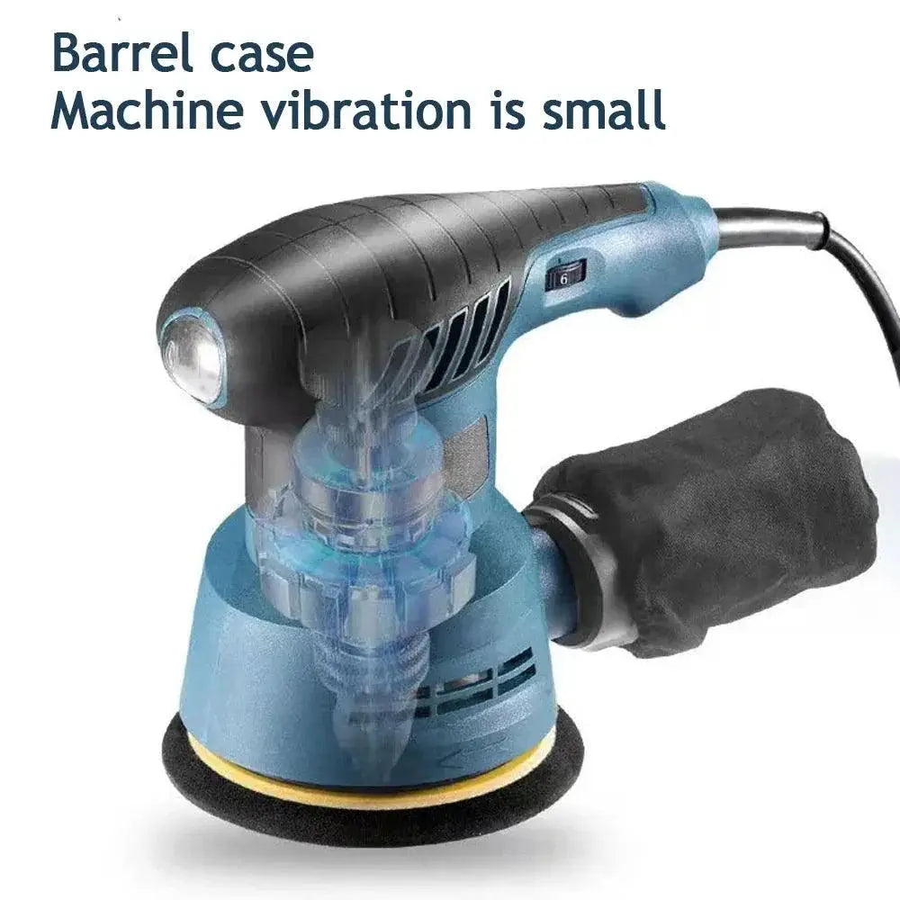 300W Electric Eccentric Sander 6 Gears 5 Inch Dust Box