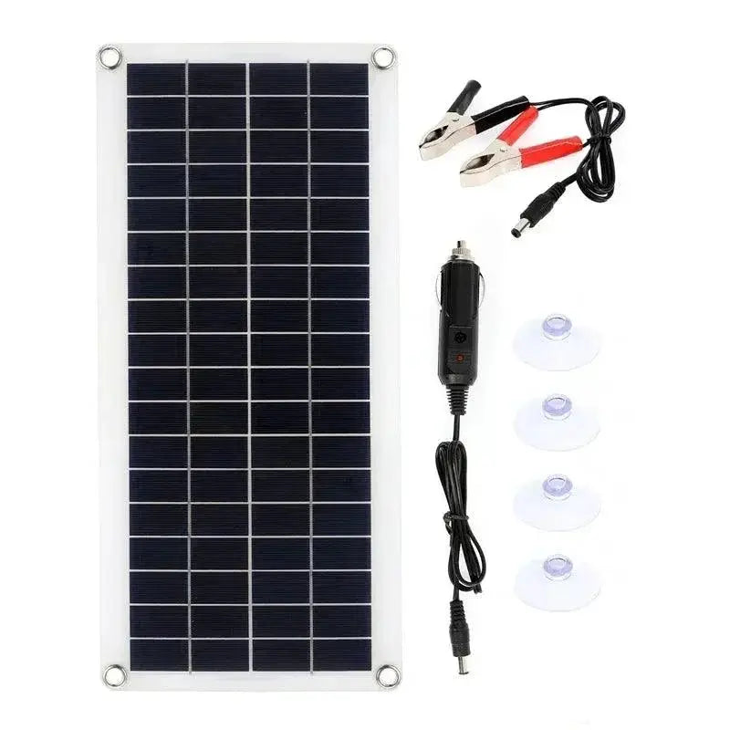 300W Versatile Flexible Solar Panel With Dual USB Charging