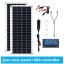 300W Versatile Flexible Solar Panel with Dual USB Charging