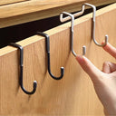 304 Stainless Steel Double S-Hook Towel Storage Hanger