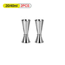 304 Stainless Steel Measuring Cup Double Ended Jigger 15 30 20 40 30 50 30 60 ML