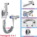 304 Steel Handheld Bidet Spray for Self-Cleaning Hygiene