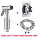 304 Steel Handheld Bidet Spray for Self-Cleaning Hygiene