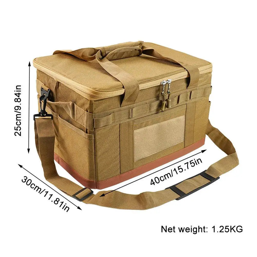30L Camping Storage Bag Durable Oxford Organizer For Gear