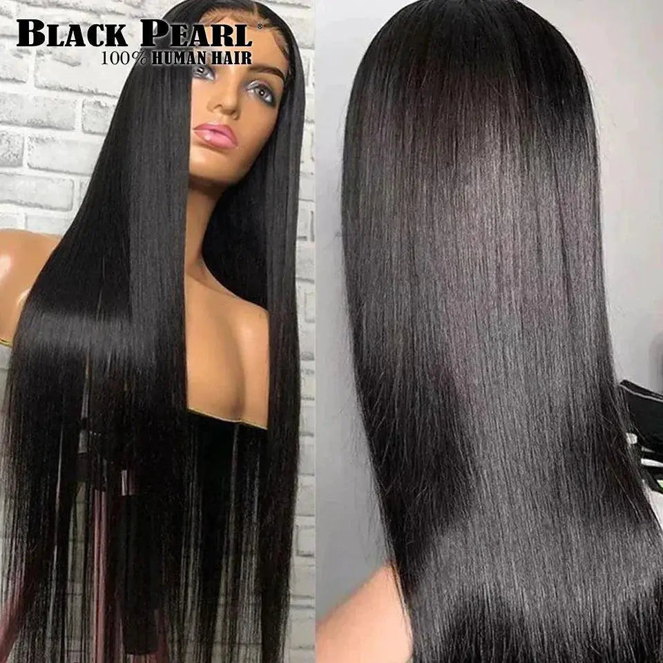 32 Inch Brazilian Remy Lace Front Wig Transparent Frontal
