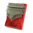 34 Key Kalimba Chromatic Calimba Solid Wood Thumb Piano