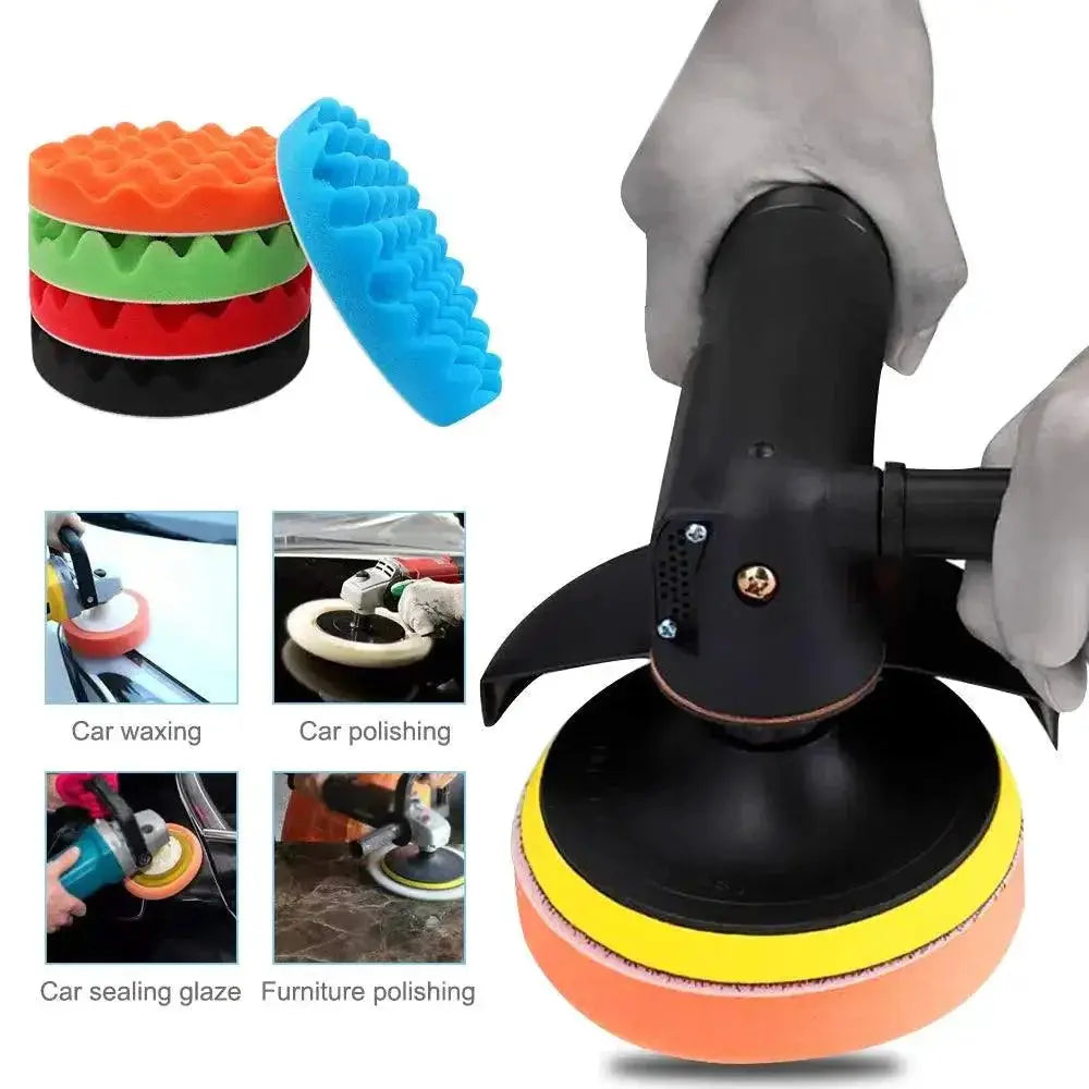 3 4 5 6 Inch Polishing Pads for Drill Buffing Sponge Set