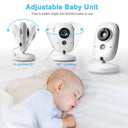 3.5 Inch Baby Monitor with Two-Way Audio and Night Vision