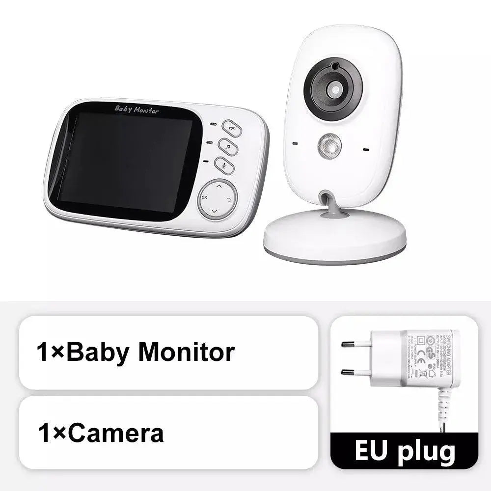 3.5 Inch Baby Monitor With Two Way Audio And Night Vision