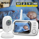 3.5 Inch Baby Monitor with Two-Way Audio and Night Vision