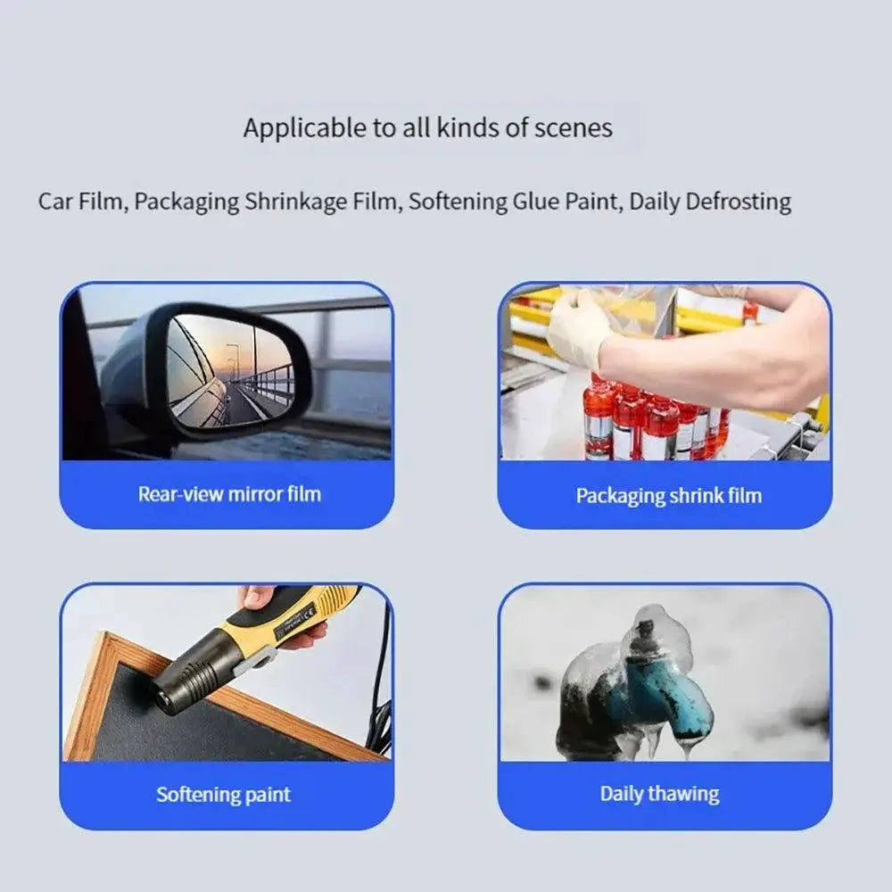 Two Speed Mini Hot Air Gun 350W 450W For Repair Tools