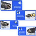 350W/450W Two-Speed Mini Hot Air Gun for Repairs Tools