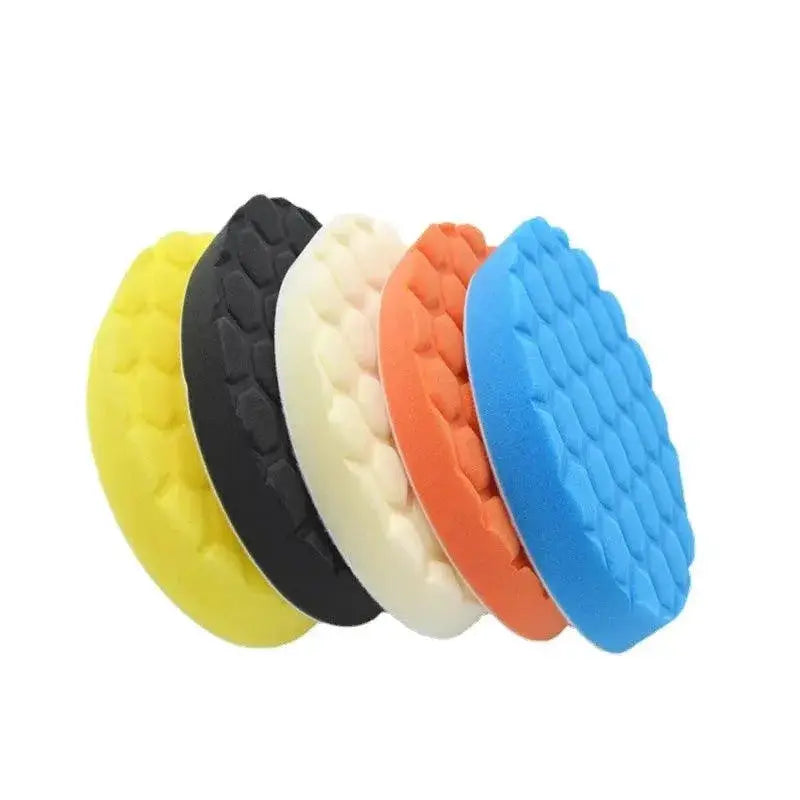 3 5 7 Inch Car Polishing Disc 8Pcs Set Self Adhesive Pads