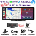 360 Dash Cam for CarPlay with 4K Front
