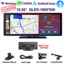 360 Dash Cam for CarPlay with 4K Front