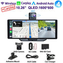 360 Dash Cam for CarPlay with 4K Front