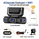 360 Dash Cam for Parking Monitor 24h