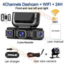360 Dash Cam for Parking Monitor 24h
