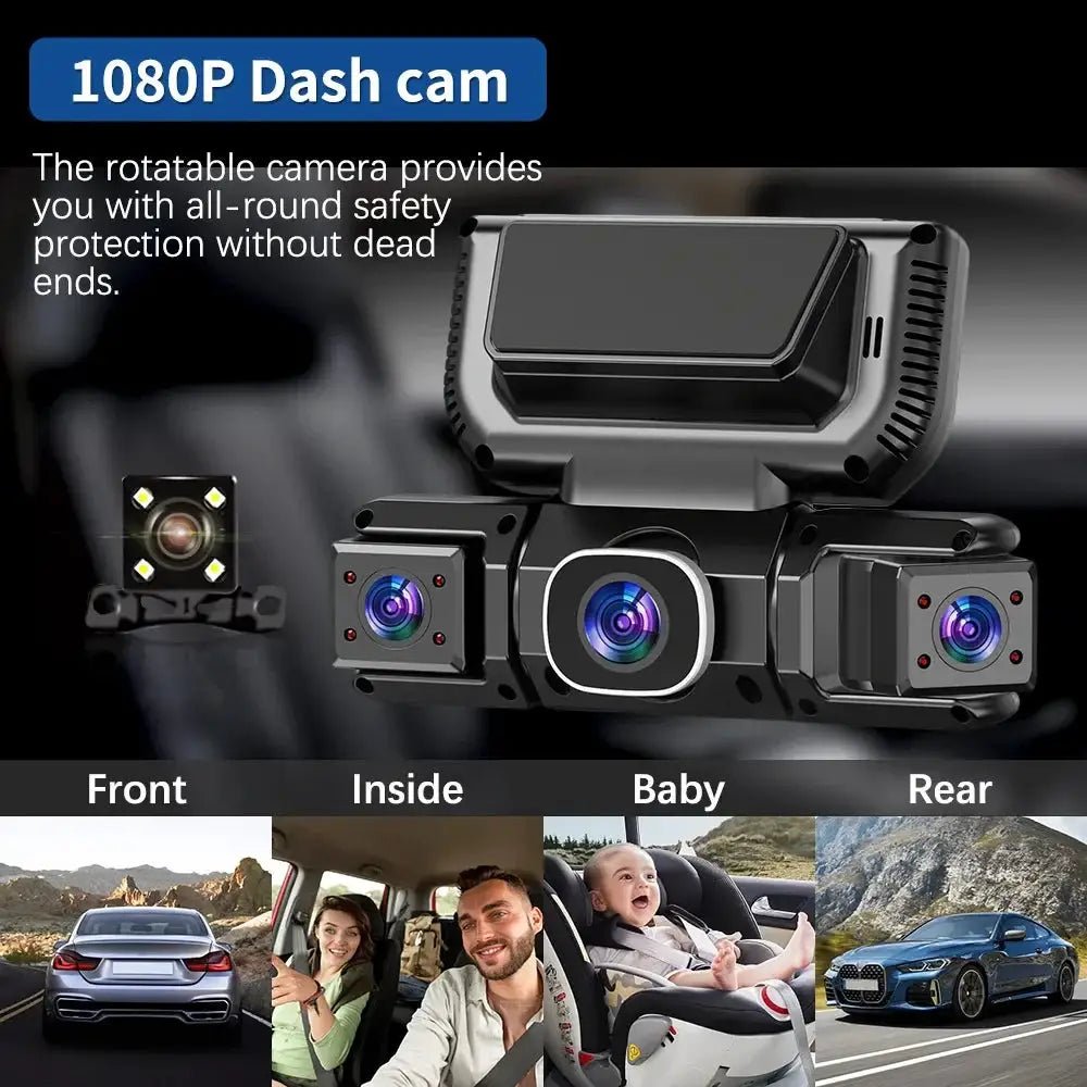 360 Dash Cam for Parking Monitor 24h