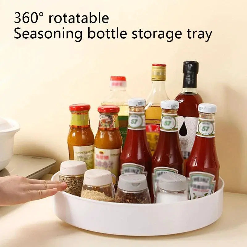 360 Rotating Organizer Kitchen And Bathroom Storage Solution