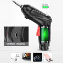 3.6V Rechargeable Cordless Electric Screwdriver Drill Kit