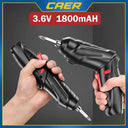 3.6V Rechargeable Cordless Electric Screwdriver Drill Kit