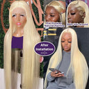 OurLuma 38in 613 Blonde HD Lace Wig